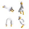 Adorable Goose Figurine, Computer Decoration, Small Statue, Easy Installation, Car Navigation