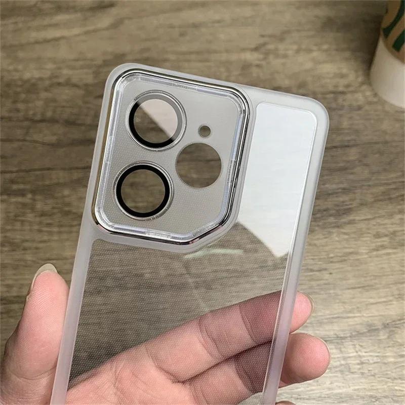 Ochranný kryt na objektiv fotoaparátu pro Realme NEO 7 GT 7 Pro Silikonový průhledný čirý TPU kryt pro Realme NEO 7 GT7Pro 6T