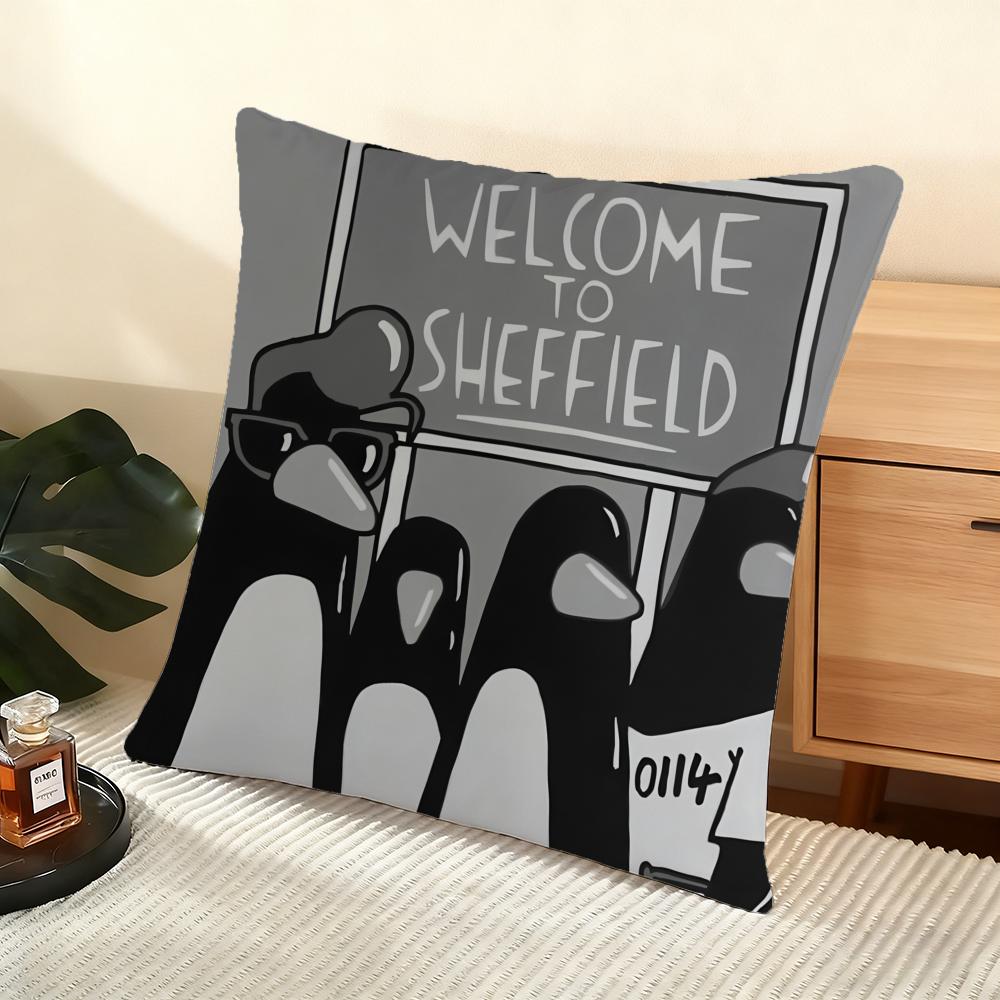 Band AArctic MMonkeys Cushion Cover Soft Short Plush Pillow Cover Smooth Cozy Texture Aesthetic Cushion Case Home Decor