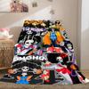 Anime Pirate Adventure Soft Flannel Blanket Lightweight Cozy Microfiber Blanket for Couch Bed LXR177