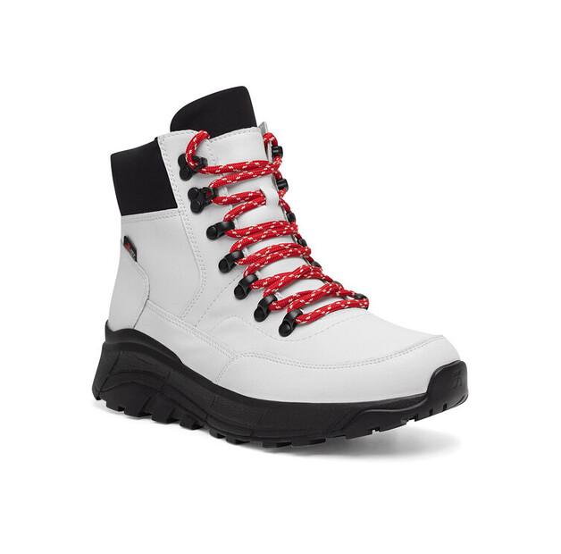 Kotníkové boty Rieker Revolution Lifestyle W0063-81 bílé