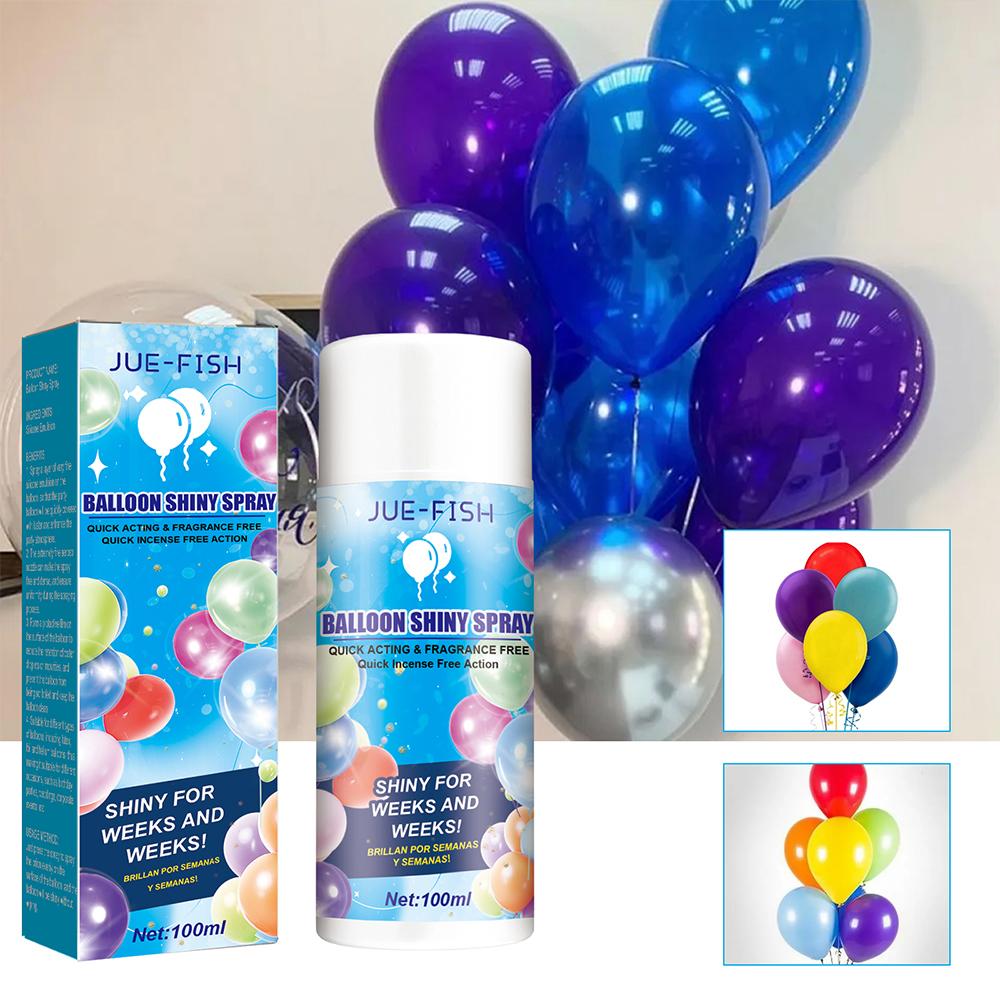 Balloon Shiny Spray Anti Fading Polish Restore Decor Atmosphere Balloon Gloss Spray Ballon Brightener Gloss Party Decoration