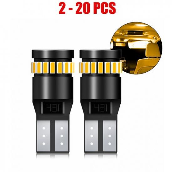 

2-20X Set 168 T10 194 LED Amber Side Light Marker for Chevy Express Malibu Tahoe 2PCS