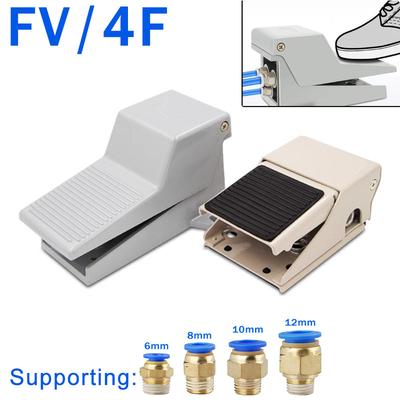 Válvula de Pedal Pneumático Cilindro de Controle 4F210-08L Interruptor FV320 FV 420 4F210-08G Duas Posições Cinco Ligações