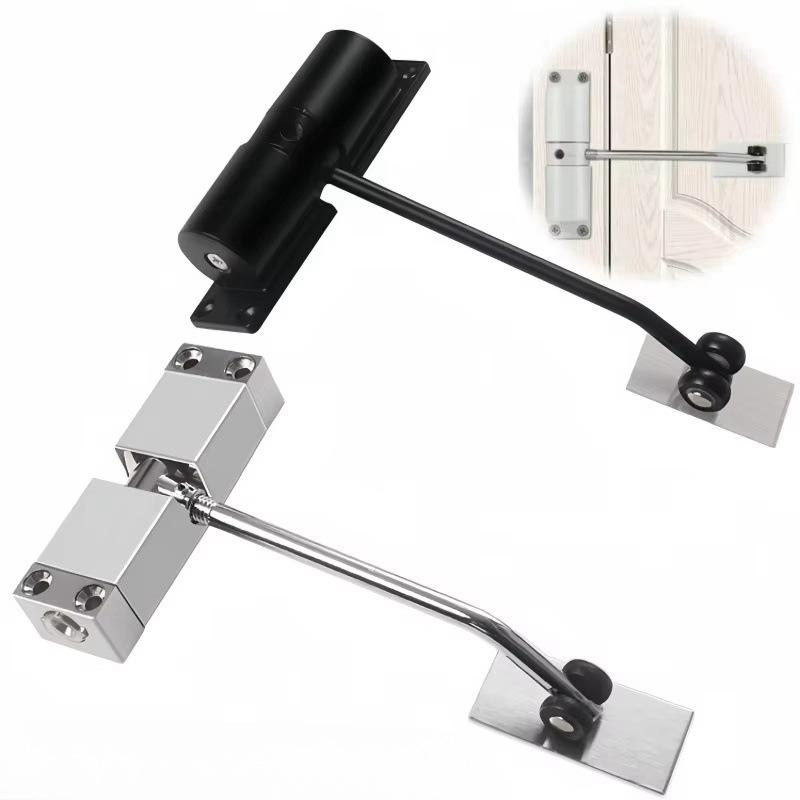 Invisible Adjustable Silent Door Closer - Automatic Spring Hinge for Homes