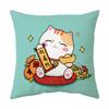 New Pillow Case To Attract Good Luck and Fortune, Cat Pillow, Spring Festival Red Festive Pillow, Office Lumbar Pillow, Cushion Cover Gift