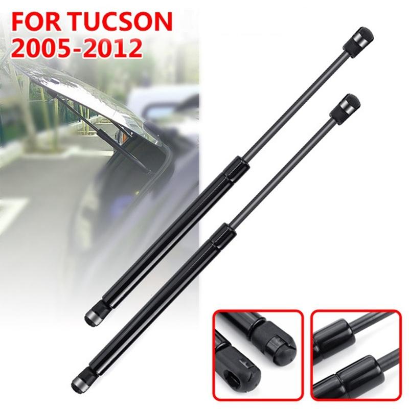 2Pcs Car Rear Window Glass Gas Spring Shock Lift Strut Struts Support Bar Rod for Hyundai Tucson 2005 - 2012 NONE