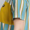 Puma Logo Striped Casual Sports Long Breathable Moisture-Wicking Pullover Round Neck Short Sleeve Dress Women Dress Multicolor 596007-45