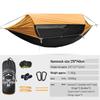 Traveler Anti-Tip Outdoor Hammock with Detachable Mosquito Net