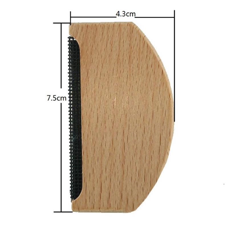 Epilierer aus Holz, Pullover, Kleidung, Rasierer, Stoff, Kleidung, Pullover, Fusselentferner, manuell, tragbarer Fusselschneider aus Holz, Kamm, Rasierer