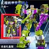 Disponibile Camion dei Pompieri Squadra di Trasformazione Combinato 6 in 1 Figura Trasformazione Action Figure Modello Robot Edizione in Lega Giocattolo Regalo