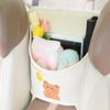 Between Seat Purse Holder Car Console Organizer Holder PU Leather Dog Pet Barrier Multifunctional Bag For Snack Phone Document