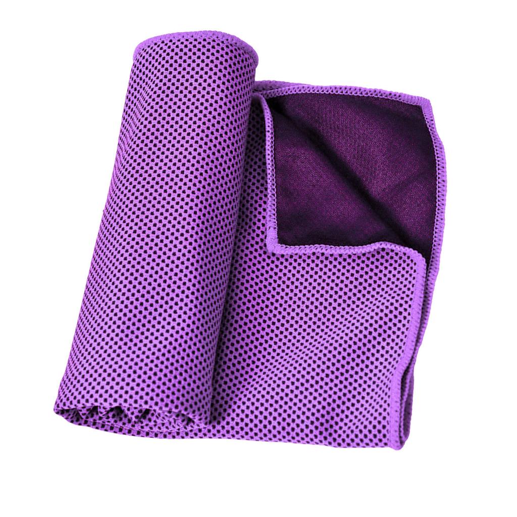 Cooling Towel Foldable Portable Absorb Sweat Microfiber Chilly Ice Towel for Sports Travel Yoga