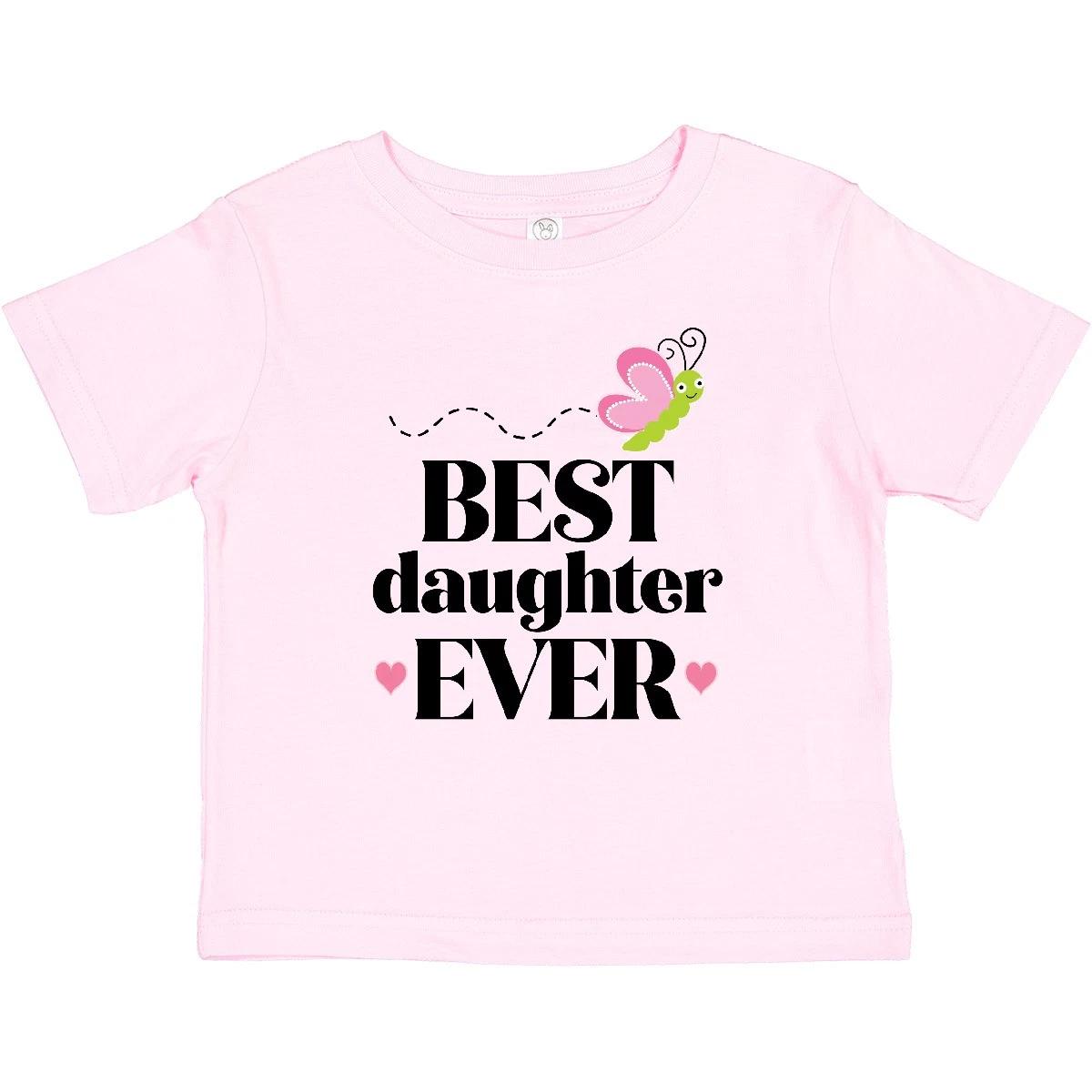 

Inktastic Best Daughter Ever Butterfly Baby T-Shirt Girls Childs Outfit Infant 100