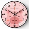 Classic Hanging Wall Clock, Easy Install Decor for Home & Office