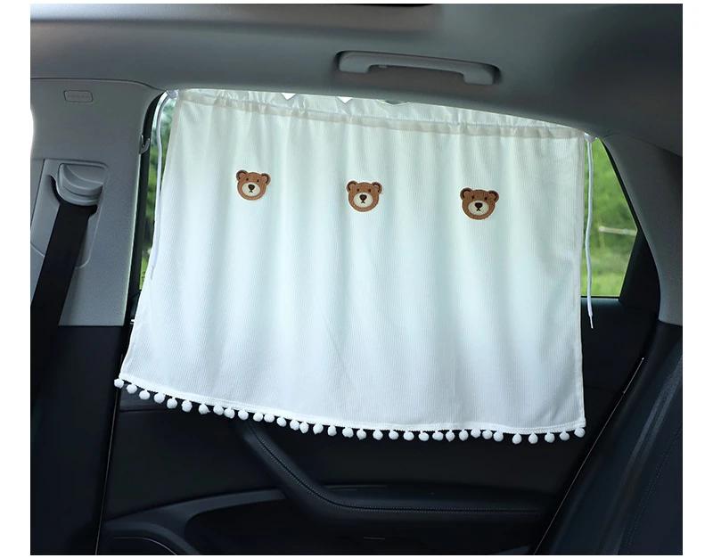 Car Curtain Sunshade Essential Summer Side Window Sunscreen Curtains Keep Your Car Interior Cool & Protected Car Window Shade