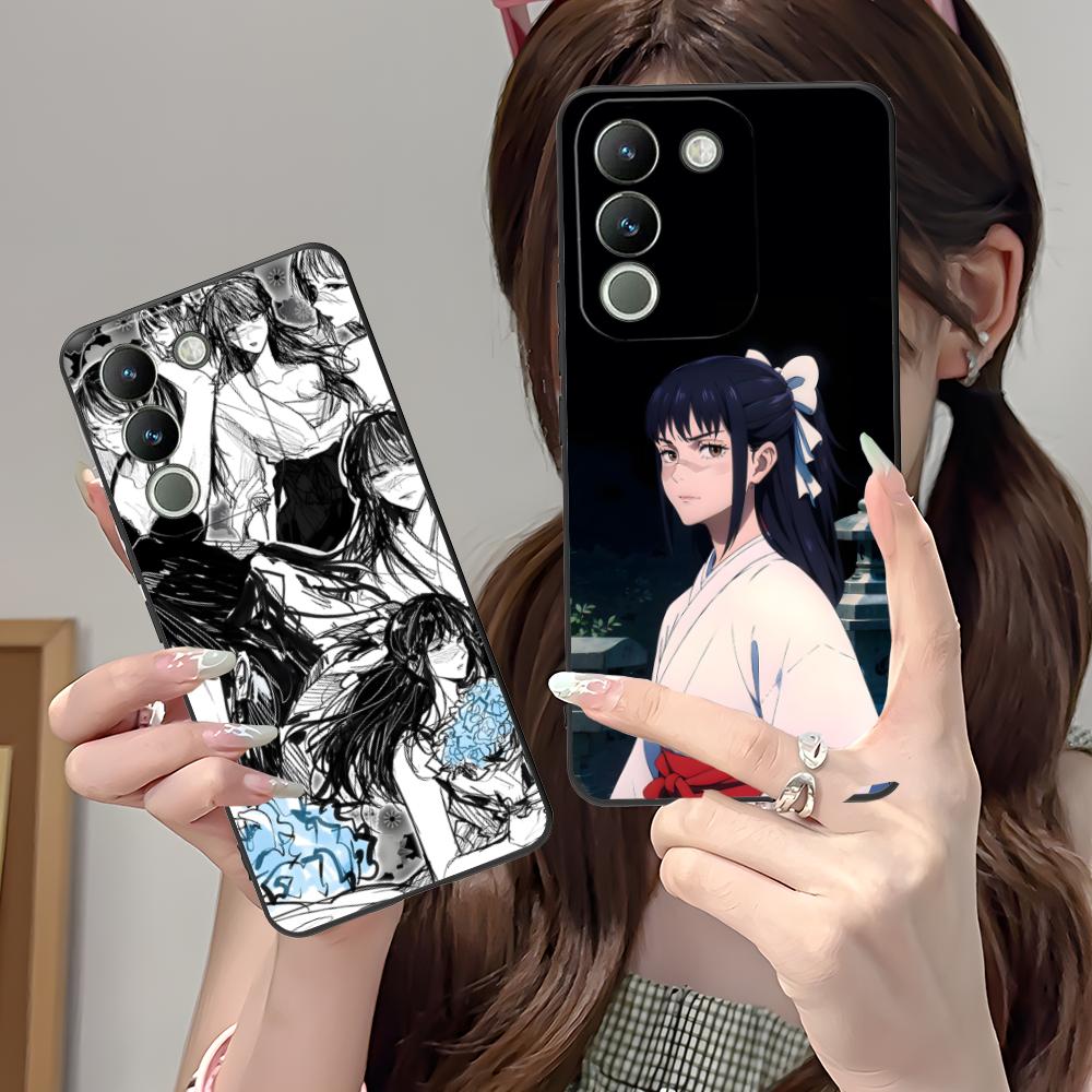 JJK Utahime Iori Matte TPU Mobile Phone Case for VIVO V60 V50 V40 V30 V29 V27 V25 V23 Pro Lite 5G Colorful Printing Cover