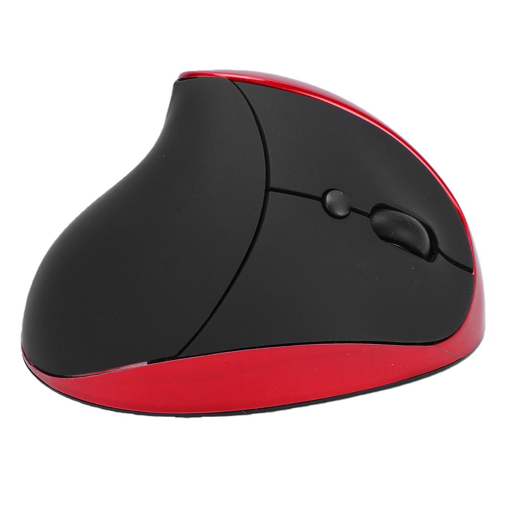 Wireless Vertical Mouse 2.4GHz 3 DPI Adjustable Optical Rechargeable Vertical Ergonomic Mouse with 6 Buttons USB