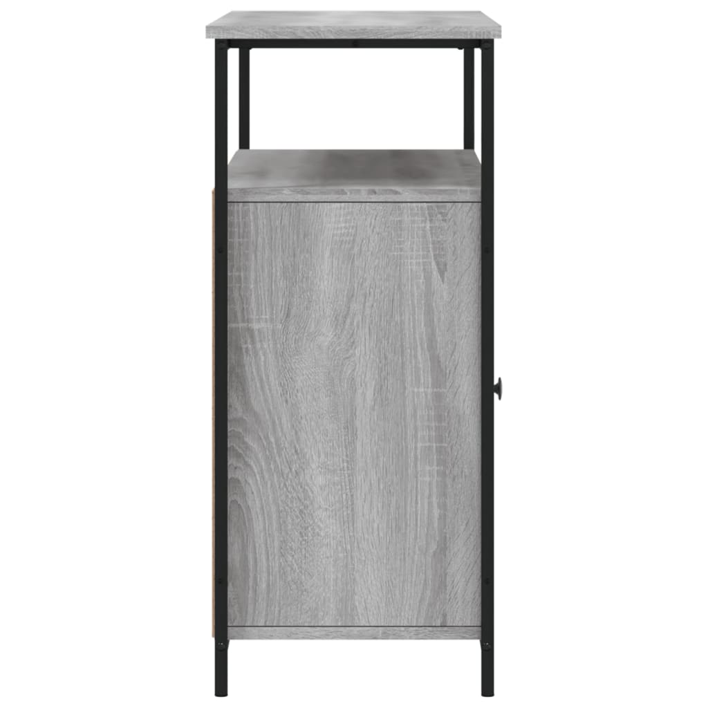 Sideboard Gray Sonoma 100x35x80 cm Particleboard