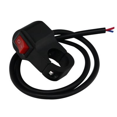 LMoDri Universal Motorcycle Switches 22mm Handlebar Switch Fog Spot Light ON-OFF Button Sport Dirt E-Bike Interrupteur