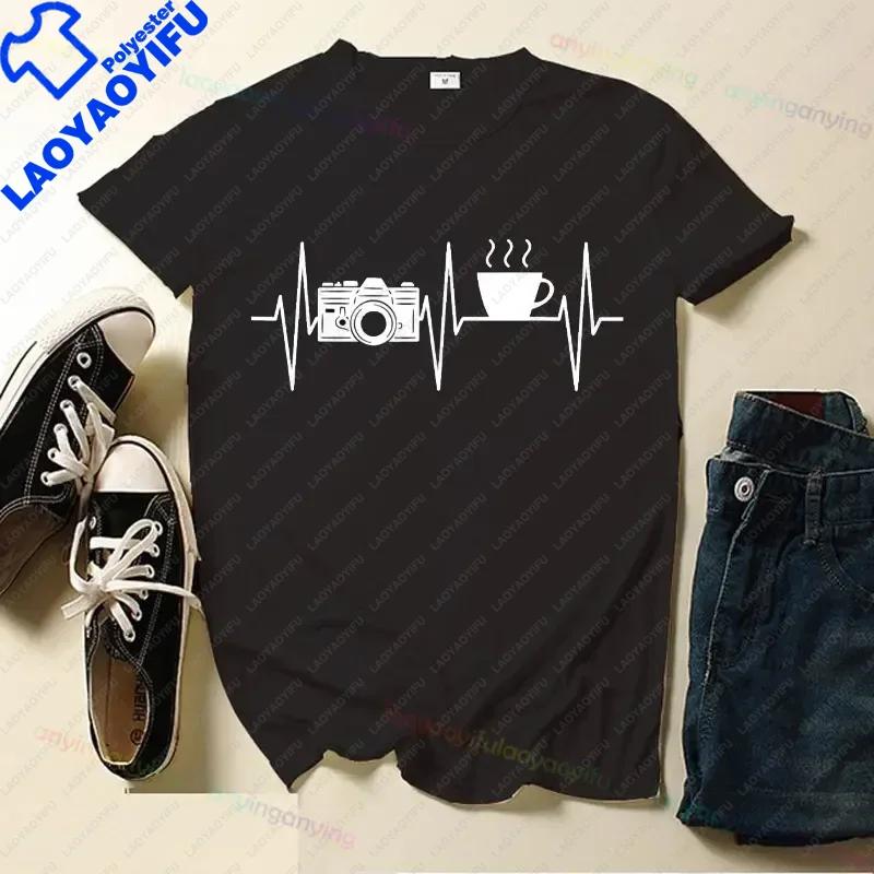 Cool Photography Art For Unisex Unisex Photographer Camera Lover Tshirt Printed Tshirt Top Graphic Tee Outdoor Clothing Shortsleev