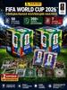 Box with Panini stickers for the FIFA 2026 World Cup