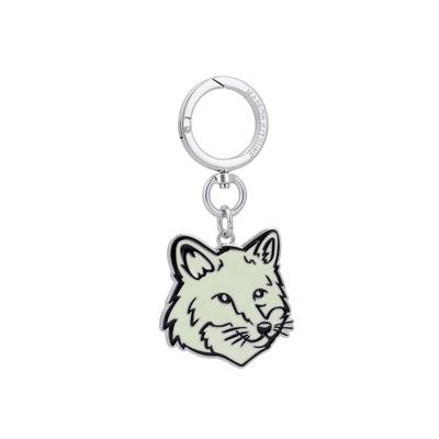 Maison Kitsune Bold Fox Head Key Ring Pm06900am1002
