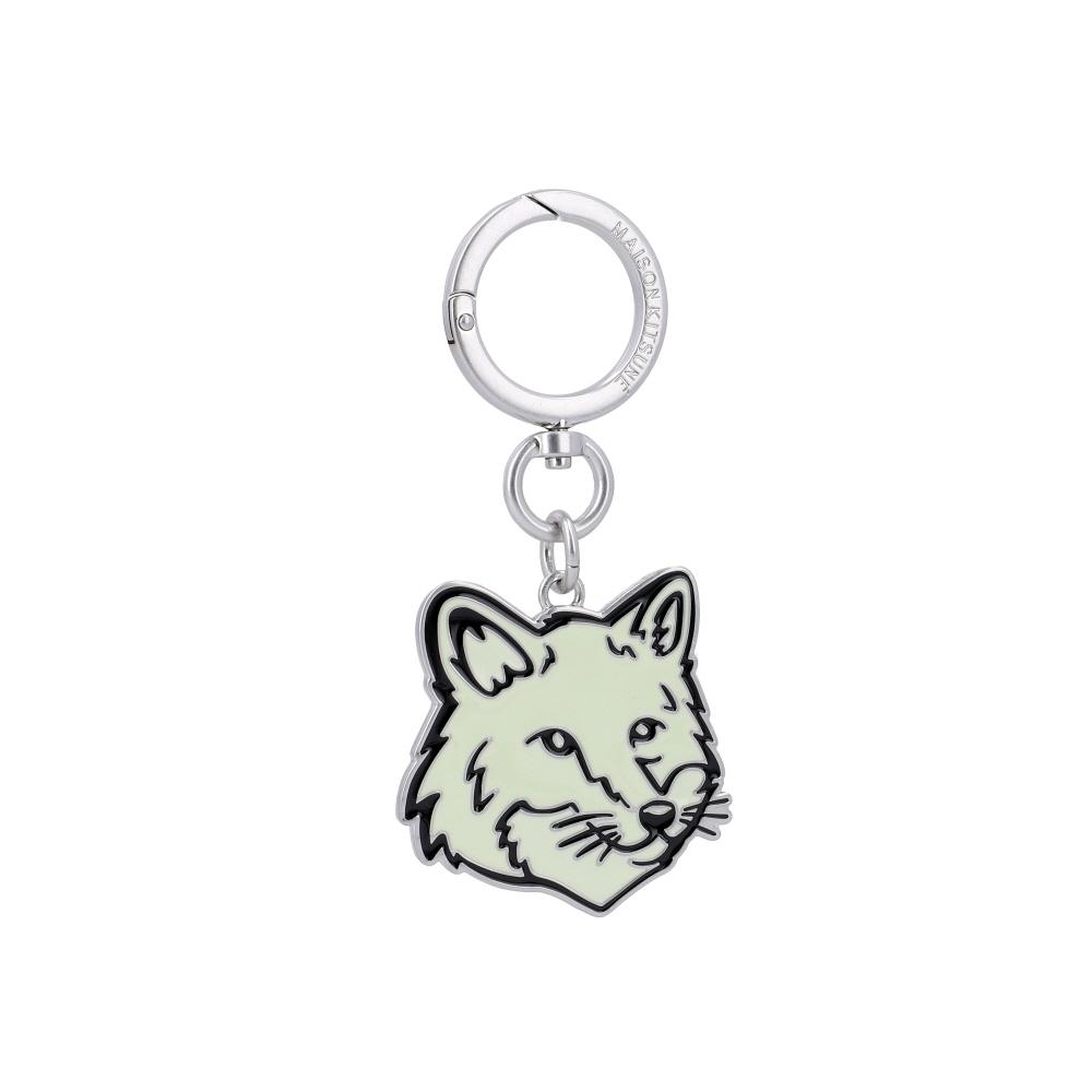Maison Kitsune Bold Fox Head Key Ring Pm06900am1002 PM06900AM1002 0479