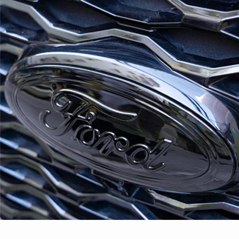 Auto Sticker Voor Achter Embleem voor Ford Edge STline Kuga Focus Hatchback Sedan Mondeo Taurus Escort Auto Badge Stuurwielhoes