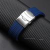 20mm 22mm 24mm Universal Soft Silicone Rubber Strap for Seiko Men Waterproof Watch Band Quick Release Bracelet for Rolex Bands