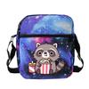 Cute printed shoulder bag casual multi-functional oblique span bag small bag student stationery bag