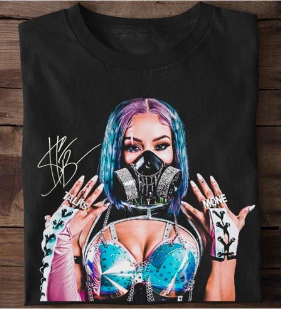 Rare Sasha Banks Short Sleeve Gift For Fan S to 5XL T-shirt 2XL