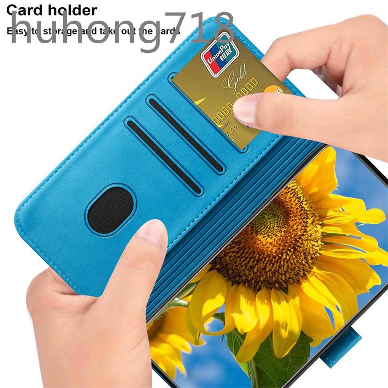 Pro pouzdro Nothing Phone 3A Pro Kožené peněženkové flipové pouzdro s krytem držáku na karty