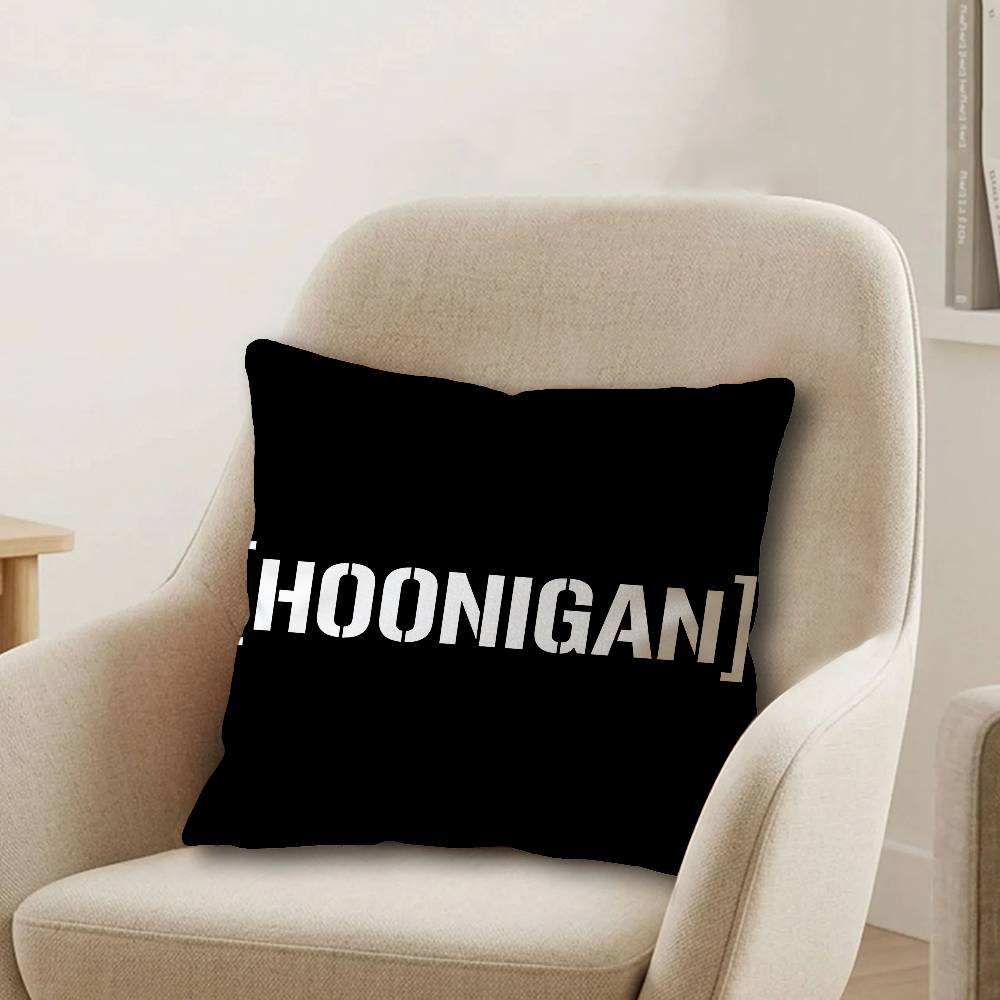 Hhoonigans Racing Pillow Gift Home Office Decoration Bedroom Sofa Car Cushion Cover case x