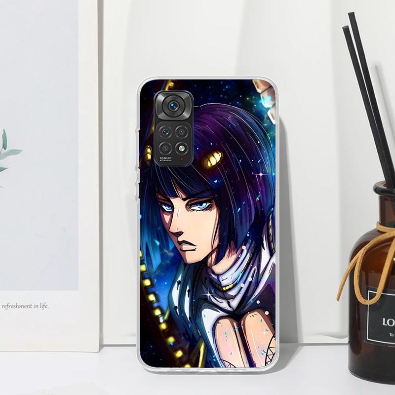 JoJo Adventure Bruno Buccellati Phone Case For Xiaomi Redmi Note 15 13 14S 14 Pro Plus 12S 11S 10S 12 11E 10 11T Art Fundas Back