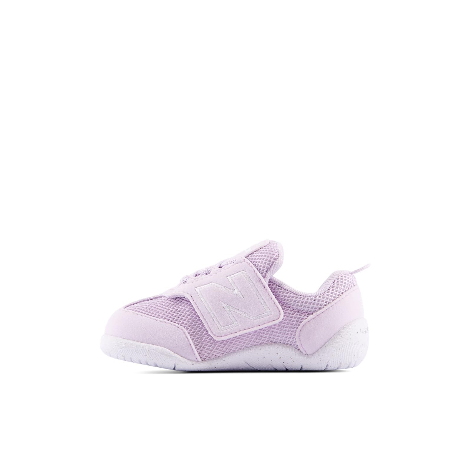 

New Balance NEW-B FIRST Baby & Kids First Shoes, Velcro Closure, Wide Mesh, Breathable, PP (PURPLE), 13.0 cm Wide