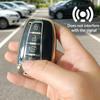Gold Edged Tpu For Hyundai Grandeur Sedan Santa Fe Grand Santafe Ix45 Equus Azera Genesis G80 Car Key Case 4 Button Key Cover