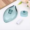 Leaf-Shaped Suction Cup Soap Holder: Wall-Mounted, No Drilling Required