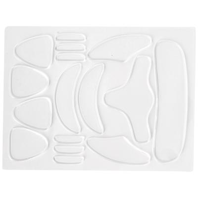 16 pezzi Cerotti antirughe Cerotto antirughe riutilizzabile per occhi, bocca, fronte, mento