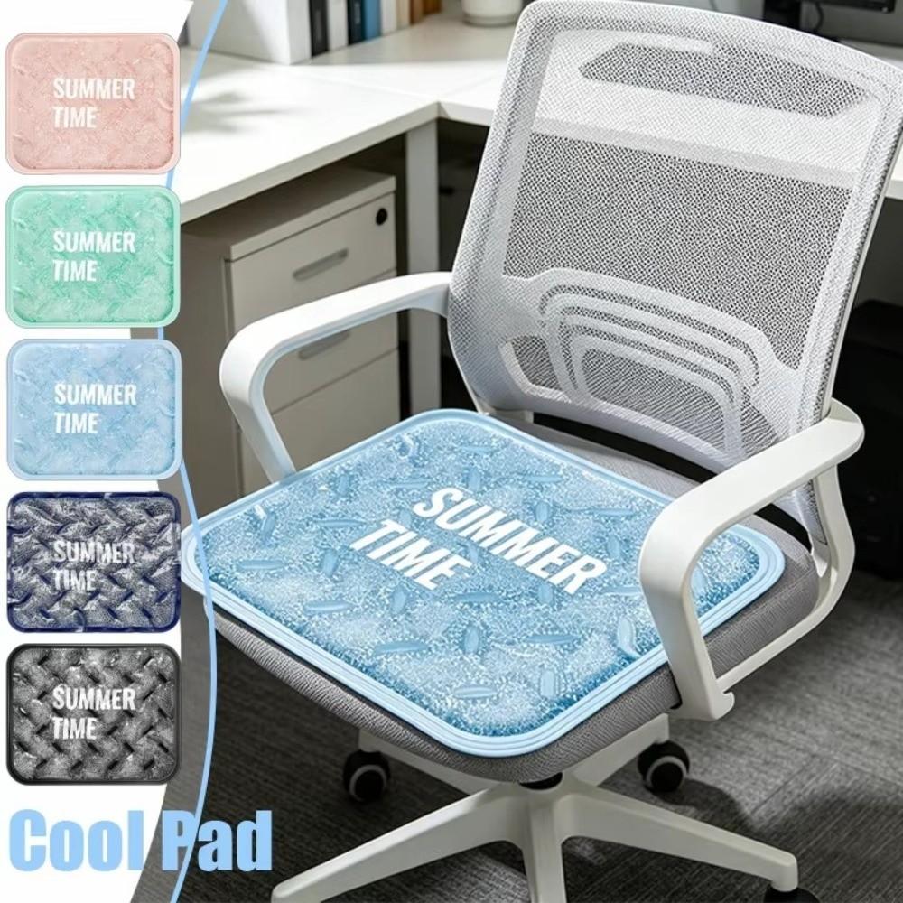 Waterless Gel Ice Pad PVC Children's Cold Pillow Creative Cooling Mat  Summer