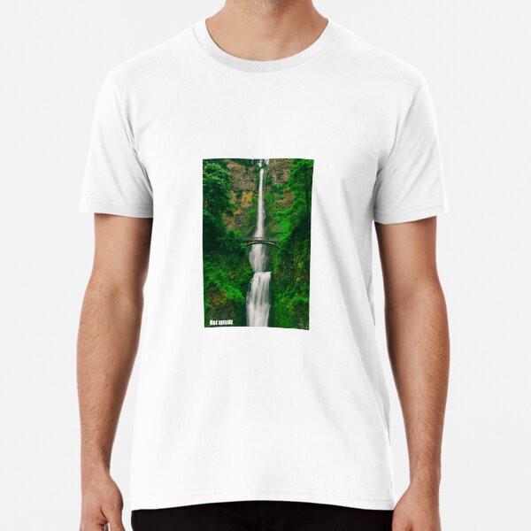 

Waterfall in the wilderness S to 5XL Made in the AU/USA T-Shirt 3XL