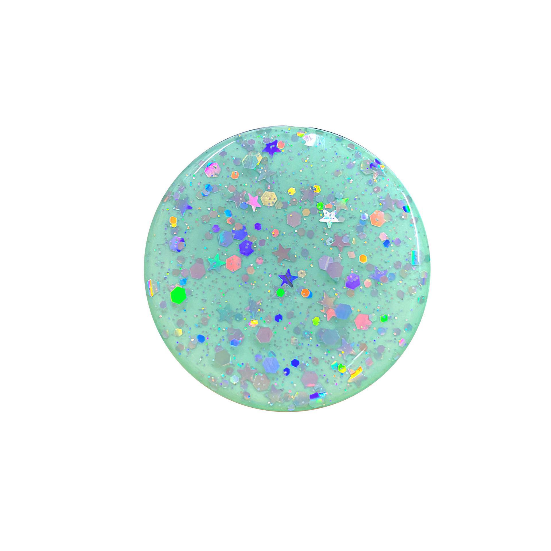 

Выдвижная настольная подставка Starry Sky для телефонов и планшетов - Включает наклейки Flashback светло-зеленый