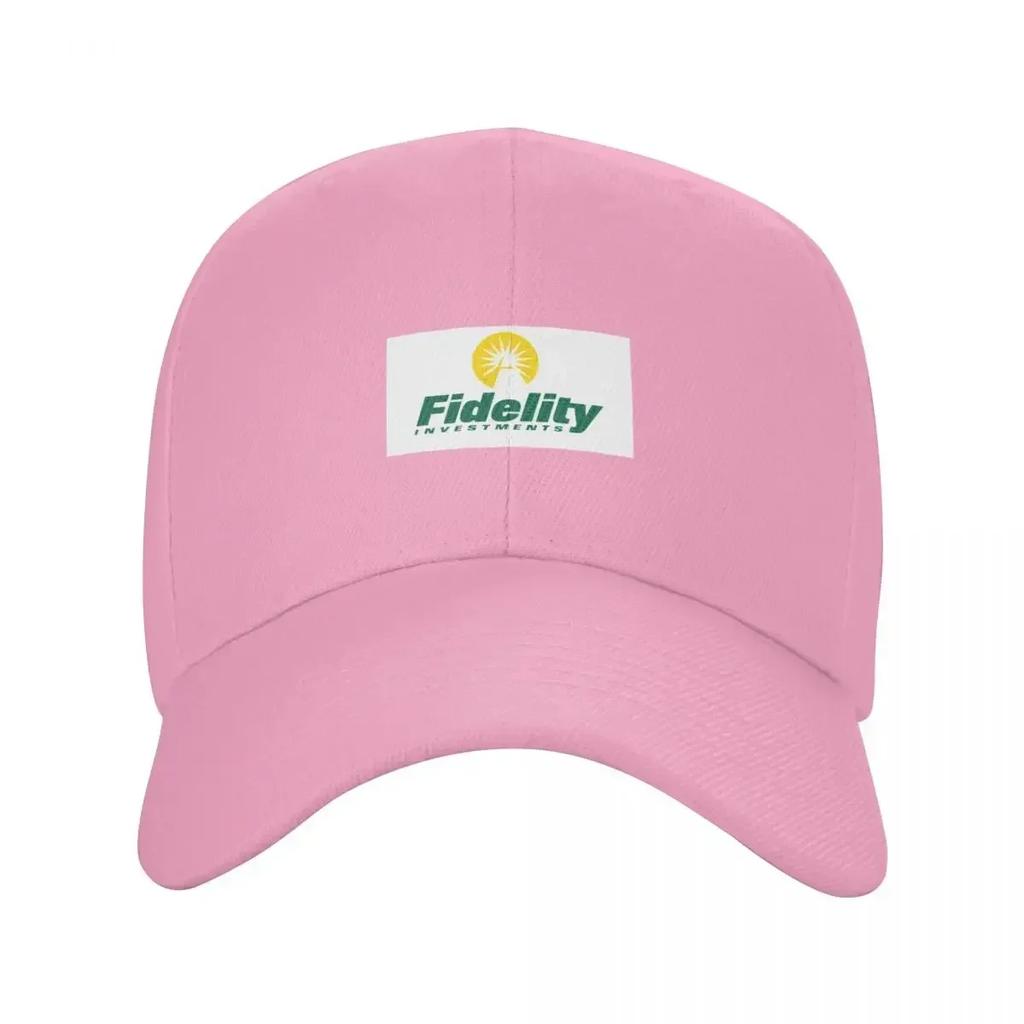 Fidelity Investment Logo Baseball Cap Fashionable Snap Back Hat Luxury Man Hat Golf Wear Men Women's