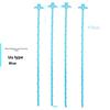 For 4 Pack Drain Snake Hair Remover Tool - Reusable Plumbing Unblocker for Kitchen, Bathroom, Shower, Toilet and Sink
