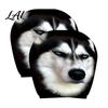 Humorous Car Seat Protectors Scary Ghost Face Headrest Covers Funny Expression Auto Spooky Cartoon Decoration for SUV Truck Elastic Vehicle Interior