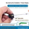 8th Gen Accord, 10th Gen Civic, and CRV Compatible Copper Eye Fan-Shaped Wiper Blade & Washer Nozzle