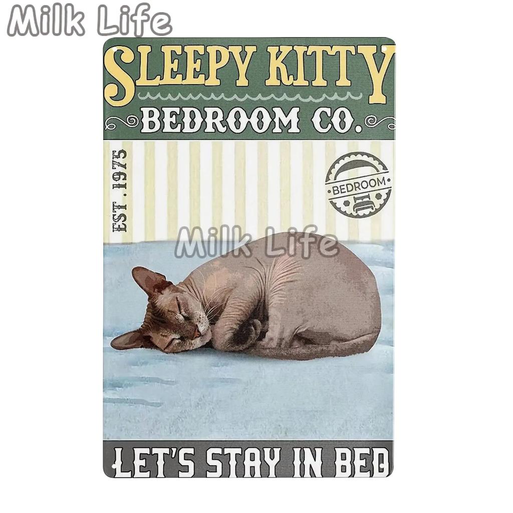 Sphynx Cat-your Butt Napkins My Lady Vertical Poster Home Decor Wall Art Print Poster for Birthday,retro Metal Tin Sign Plates