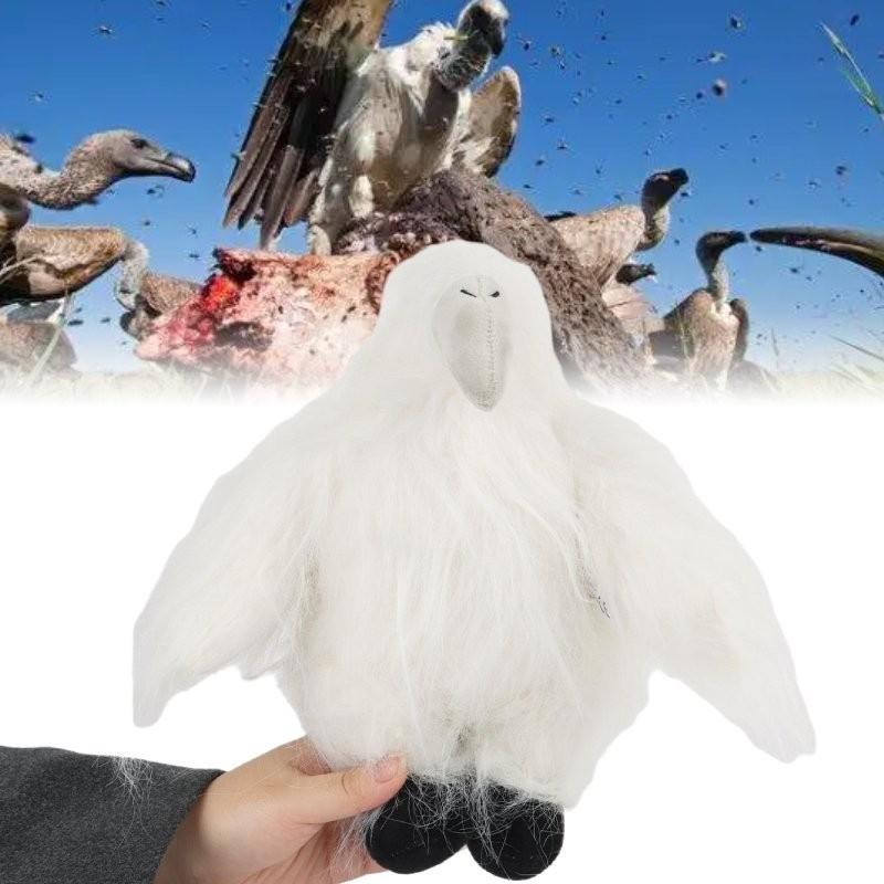 Vulture Eagle White Plush Toy Dolls Room Decoration Children Gift Festivals