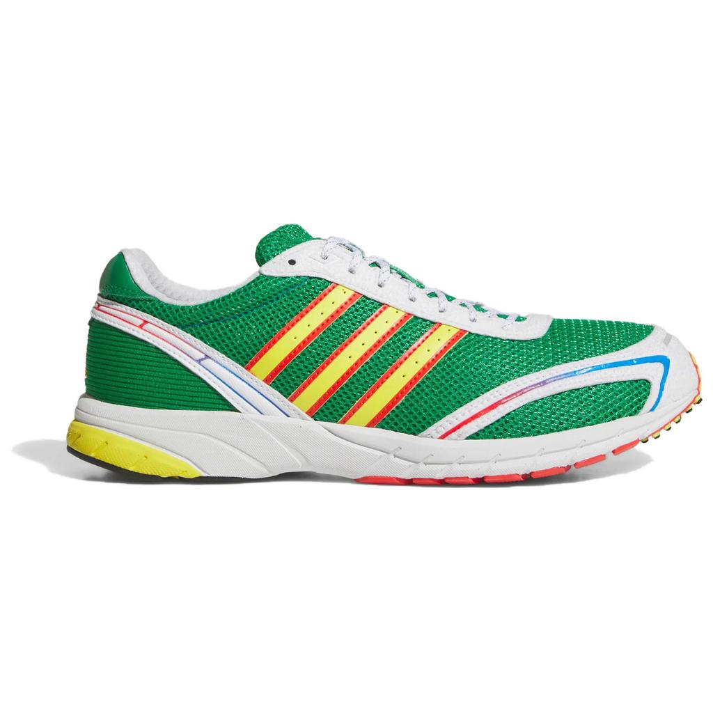 adidas Adizero Adios OG Green Bright Red Unisex Sneakers Cloud-White JI0494