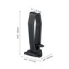 KIWIFOTOS Desktop Headphone Stand, Headset Stand, Gaming Headphone Stand, Mouse Bungee Cord Holder, Stable, Non-Slip Headphone Hanger, Gaming